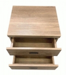 台中2手家具【宏品二手家具館】WG3206AB*全新梧桐2抽床邊櫃* 床底 床墊 衣櫃 滿千送百豐富喜悅台中大里