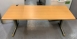 【宏品二手家具館】全新中古傢俱拍賣 C8250*木紋OA辦公桌*電腦桌 書桌 辦公家具新竹