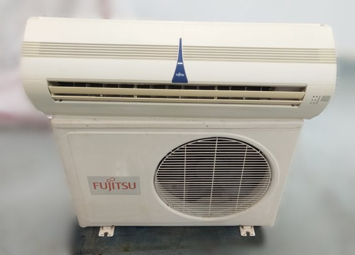 【宏品二手家具館】中古傢俱 家電 AC10118富士通一噸分離式冷氣220V*洗衣機 冰箱 家電台北新竹苗栗彰化南投桃園