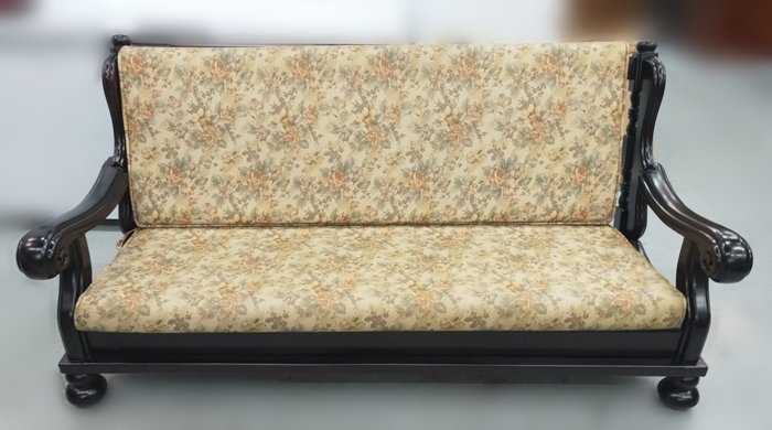 二手買賣推薦【宏品二手家具館】台中全新中古家具拍賣 A9026*胡桃布沙發*客廳桌椅 電視櫃 書櫃新竹台北南投