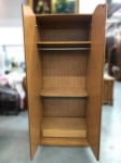 【宏品二手家具館】中古家具 家電 B101903*實木對開衣櫃* 單人衣櫃 實木衣櫃 便宜二手傢俱賣場 租屋套房傢俱