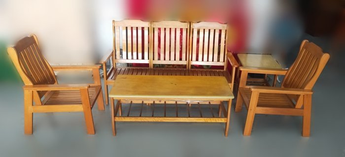 【宏品二手家具館】台中全新中古家具拍賣 A7032*木製113沙發組*客廳桌椅 電視櫃 書櫃滿千送百豐富喜悅新竹台北南投