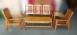 【宏品二手家具館】台中全新中古家具拍賣 A7032*木製113沙發組*客廳桌椅 電視櫃 書櫃滿千送百豐富喜悅新竹台北南投